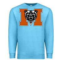 Ocean Blue mercer bears Premium Sweatshirt - artisFamous