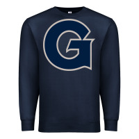Navy georgetown hoyas Premium Sweatshirt - artisFamous