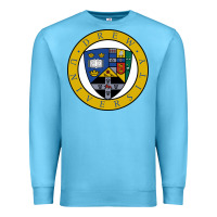 Ocean Blue drew university Premium Sweatshirt - artisFamous