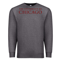 Charcoal Heather College of Chicago Premium Sweatshirt - artisFamous