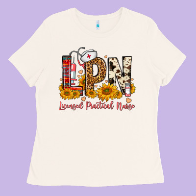 Western Lpn Licensed Practical Nurse Ladies Tee Designed By Fadigitalartstudio