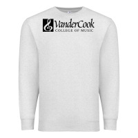 Oatmeal Heather Vandercook College of Music Premium Sweatshirt - artisFamous