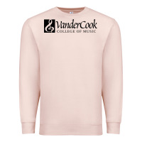 Pale Pink Vandercook College of Music Premium Sweatshirt - artisFamous