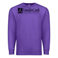Purple Vandercook College of Music Premium Sweatshirt - artisFamous