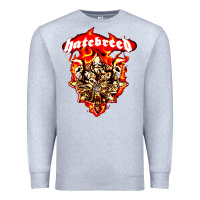 Heather Grey hatebreed 3 Premium Sweatshirt - artisFamous
