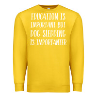 Lemon dog sledding is importanter Premium Sweatshirt - artisFamous