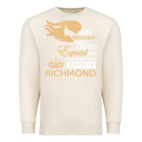 Sandshell women are born in richmond Premium Sweatshirt - artisFamous