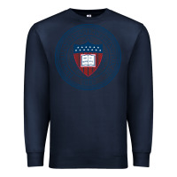 Navy howard university Premium Sweatshirt - artisFamous