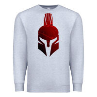 Heather Grey Spartan Premium Sweatshirt - artisFamous