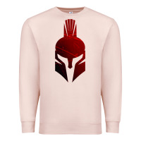 Pale Pink Spartan Premium Sweatshirt - artisFamous