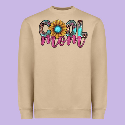 Cool Mom Heavyweight Sweatshirt Designed By Jahusdesignshop