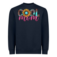 Navy cool mom Heavyweight Sweatshirt - JahusDesignShop