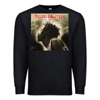 Black buju banton til shiloh Premium Sweatshirt - artisFamous