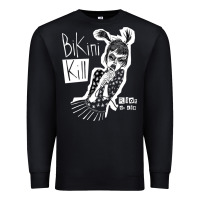 Black bikini kill Premium Sweatshirt - artisFamous