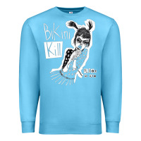 Ocean Blue bikini kill Premium Sweatshirt - artisFamous