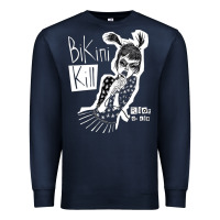 Navy bikini kill Premium Sweatshirt - artisFamous