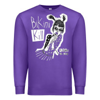 Purple bikini kill Premium Sweatshirt - artisFamous