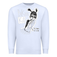 White bikini kill Premium Sweatshirt - artisFamous