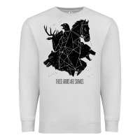 Dove Grey these arms are snakes Premium Sweatshirt - artisFamous