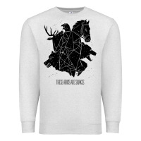Oatmeal Heather these arms are snakes Premium Sweatshirt - artisFamous