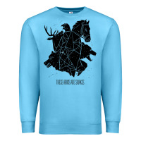 Ocean Blue these arms are snakes Premium Sweatshirt - artisFamous