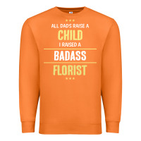 Carrot i raised a badass florist Premium Sweatshirt - artisFamous