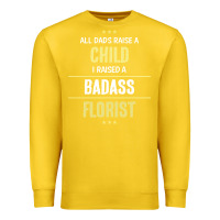 Lemon i raised a badass florist Premium Sweatshirt - artisFamous