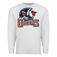 Oatmeal Heather Condors, The Bakersfield Premium Sweatshirt - artisFamous