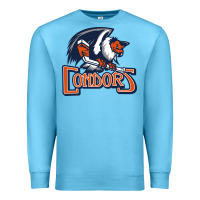 Ocean Blue Condors, The Bakersfield Premium Sweatshirt - artisFamous