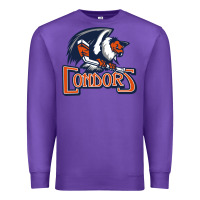 Purple Condors, The Bakersfield Premium Sweatshirt - artisFamous