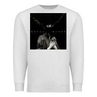 Oatmeal Heather royal blood Premium Sweatshirt - artisFamous