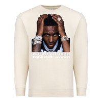 Sandshell Rest in Peace Young Dolph Premium Sweatshirt - artisFamous