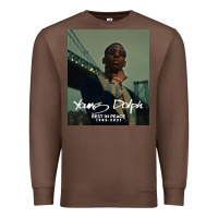 Chestnut Rest in Peace Young Dolph Premium Sweatshirt - artisFamous