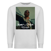 Dove Grey Rest in Peace Young Dolph Premium Sweatshirt - artisFamous