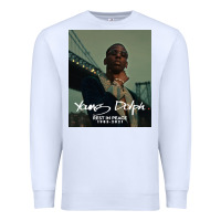 White Rest in Peace Young Dolph Premium Sweatshirt - artisFamous