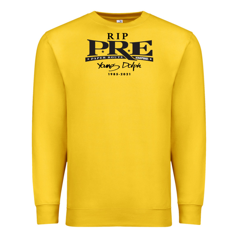 Rest In Peace Young Dolph Premium Sweatshirt by artisFamous | Teevron