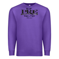 Purple Rest in Peace Young Dolph Premium Sweatshirt - artisFamous