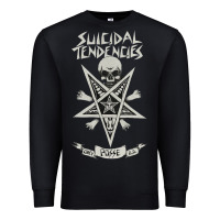 Black suicidal tendencies Premium Sweatshirt - artisFamous