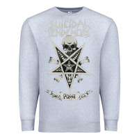 Heather Grey suicidal tendencies Premium Sweatshirt - artisFamous