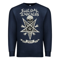 Navy suicidal tendencies Premium Sweatshirt - artisFamous