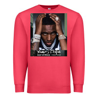 Cardinal Rest in Peace Young Dolph Premium Sweatshirt - artisFamous