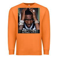 Carrot Rest in Peace Young Dolph Premium Sweatshirt - artisFamous
