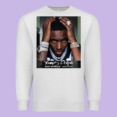 Rest In Peace Young Dolph Premium Sweatshirt Designed By Artisfamous