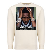 Sandshell Rest in Peace Young Dolph Premium Sweatshirt - artisFamous