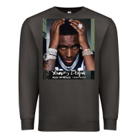Smoke Rest in Peace Young Dolph Premium Sweatshirt - artisFamous
