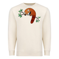Sandshell red panda sleeping Premium Sweatshirt - artisFamous