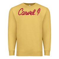 Antique Gold Carvel (Ice Cream) Cafe Premium Sweatshirt - artisFamous