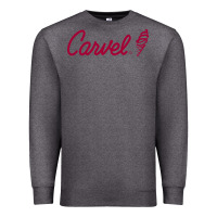 Charcoal Heather Carvel (Ice Cream) Cafe Premium Sweatshirt - artisFamous