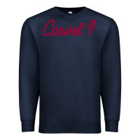 Navy Carvel (Ice Cream) Cafe Premium Sweatshirt - artisFamous
