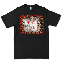 Black baseball leopard background Premium Tee - RanaPortraitStore